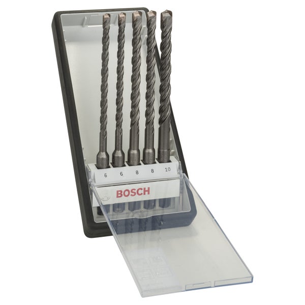 Bosch Hammerbohrer-Robust Line-Set SDS plus-5 5tlg. 6 - 10 mm - 2607019928