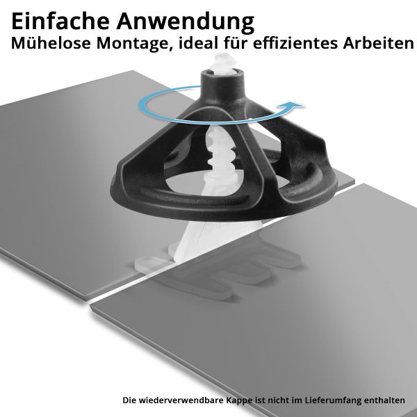 Fliesen Nivelliersystem zur einfachen Fliesenverlegung