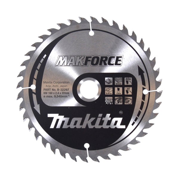 Makita MAKFORCE Sägeblatt 160x20x40Z - B-32297