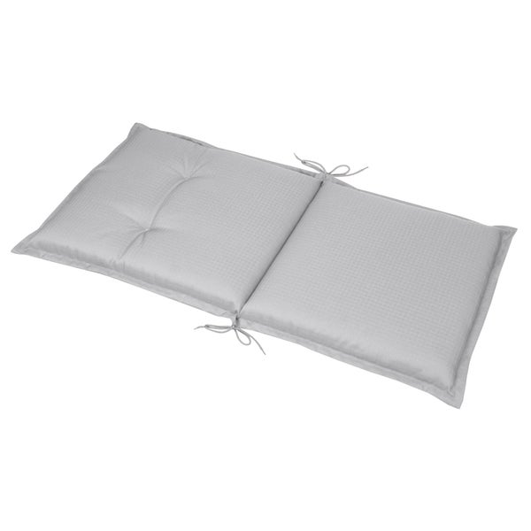 Beautissu Base NL Niederlehner 100x50x6cm Hellgrau (4tlg)