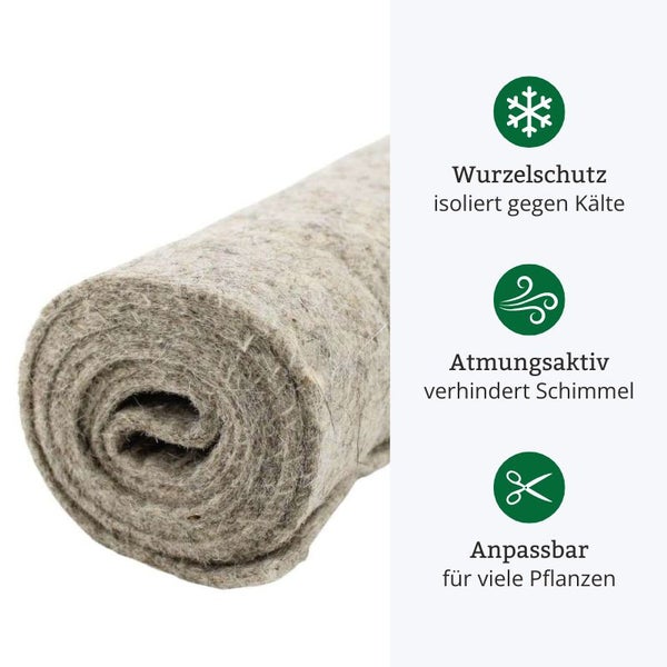 Pflanzenschutzvlies Rolle zum Schutz vor Kälte, atmungsaktiv und anpassbar