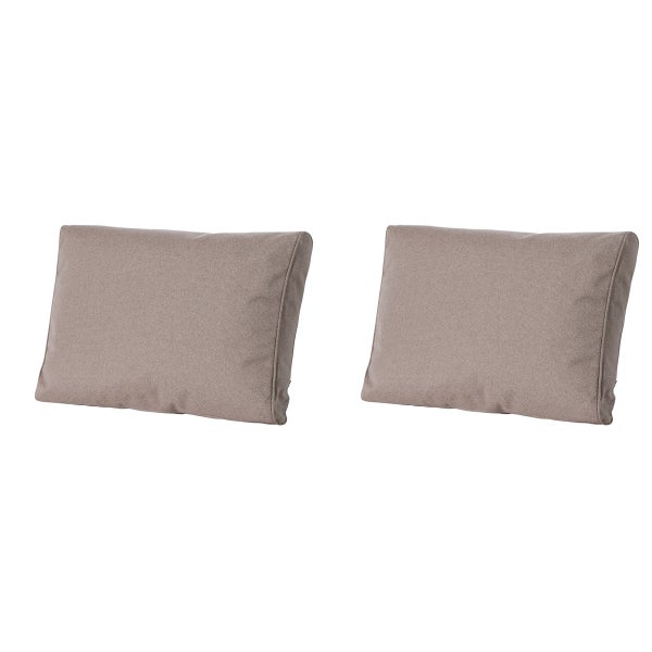 Lounge Profi-Line Manchester taupe - ca. 40x60 cm - 2er-Set