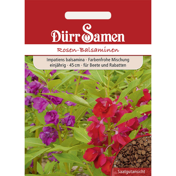 Rosen Balsaminen Mischung einjährig Saatgut von Dürr Samen