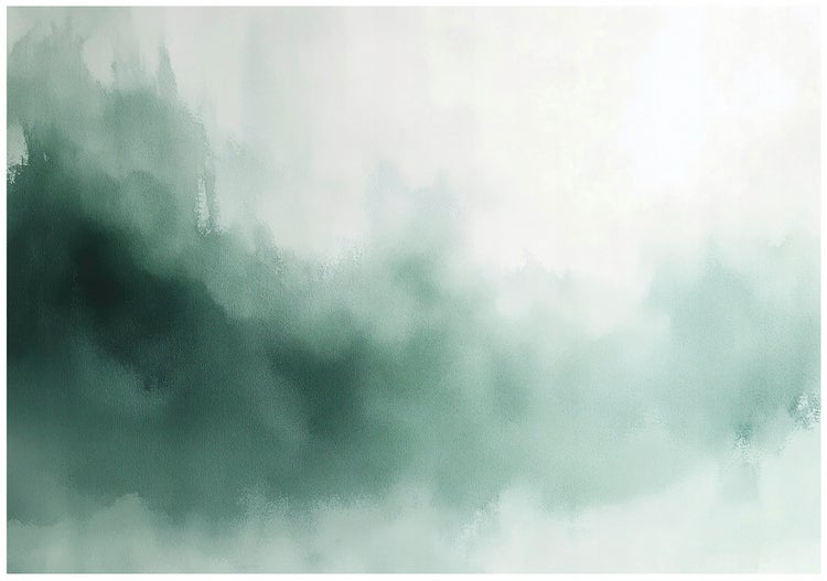 Fototapete Grün Abstrakt Loft Wohnzimmer Tapete 250x175 cm