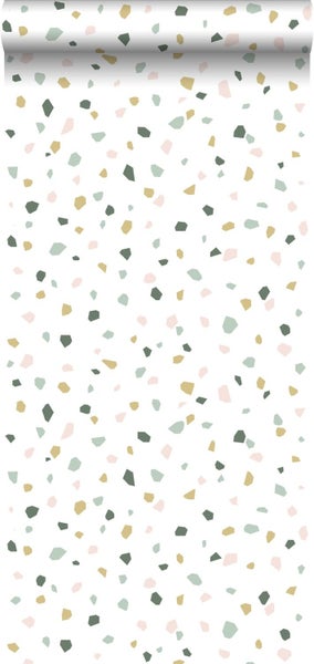 Walls4You Tapete Terrazzo-Motiv Multicolor - 53 cm x 10.05 m - 935313