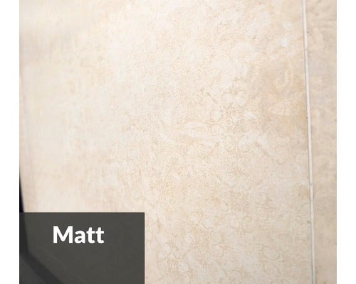 Matte Fliese mit Muster