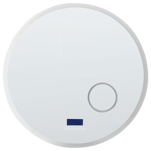 Runder Spiegel mit Touch-Sensor und Display