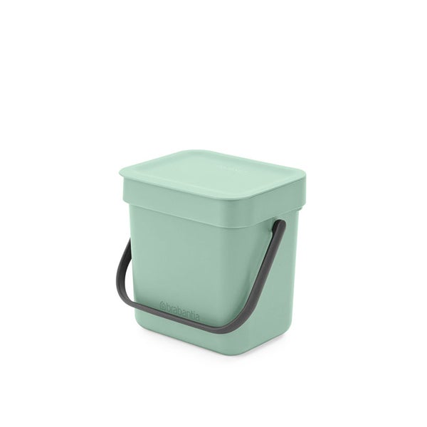 Brabantia Abfallsammler Mit Stay Open Deckel 3 Liter HxBxT 17,4 x 18,8 x 13,9 cm Kunststoff Jade