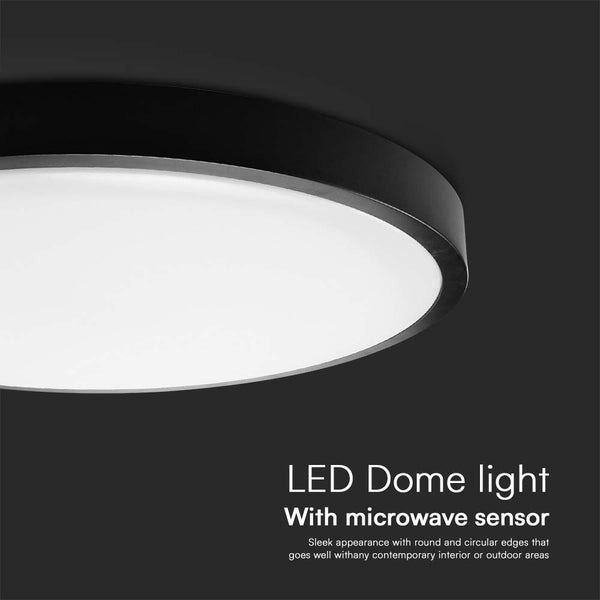 LED-Deckenleuchte mit Mikrowellensensor