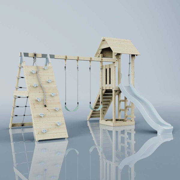 Rote fischer Aufbewahrungsbox aus Kunststoff mit grauem Deckel.