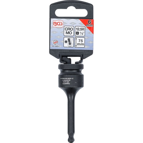 BGS technic Innensechskant-Einsatz mit 6 Millimeter Schlüsselweite