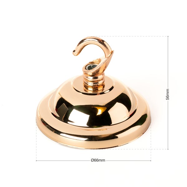 Deckenhaken Gold Tragkraft 2,5 Kg