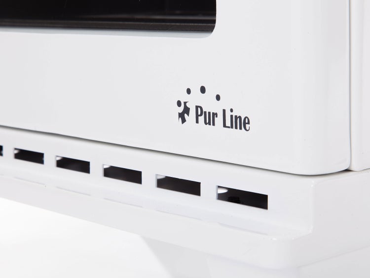 Pur Line Logo auf einem Ofen