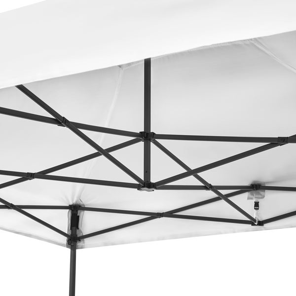 VONROC Pavillon 3x3m wasserdicht stabil - Partyzelt EasyUp System [3Min Aufbau] Popup Faltpavillon modular erweiterbar als Festival Zelt, Gartenpavillon