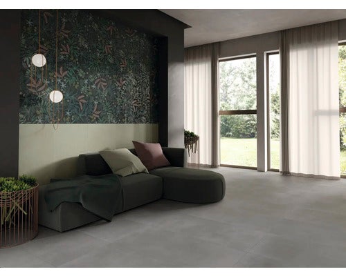 Wand- und Bodenfliese Portland jade 60x120cm