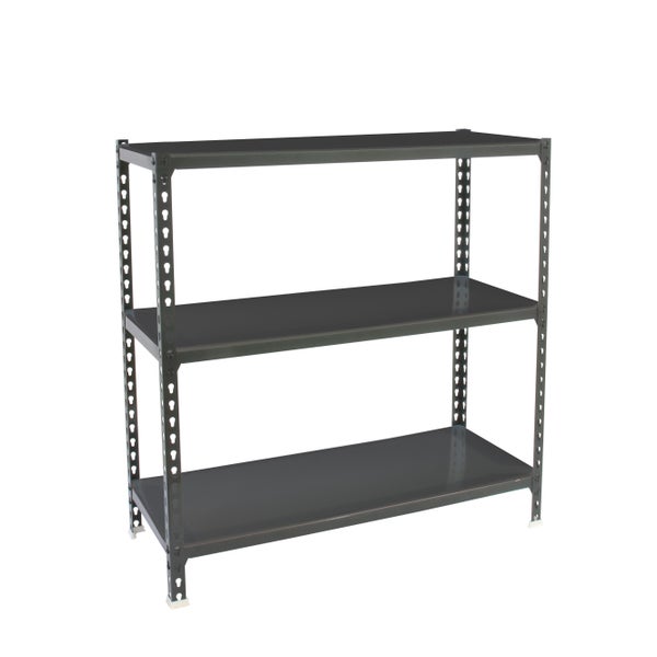 PROREGAL Schwerlastregal Small Metal Shark HxBxT 100 x 110 x 40 cm Fachlast 200 kg Anthrazit