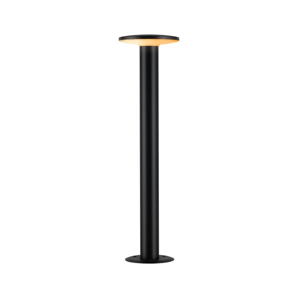 LED Pollerleuchte Smart Home Zigbee 3.0 Plate insektenfreundlich IP44 zylindrisch 600mm Tunable Warm 5,5W 280lm 230V Anthrazit Metall, Kunststoff