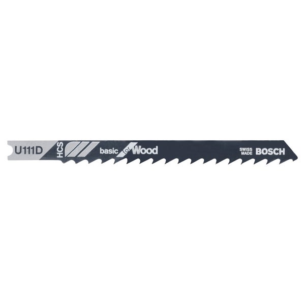 Bosch 3x Stichsägeblatt U 111 D Basic for Wood - 2608637559