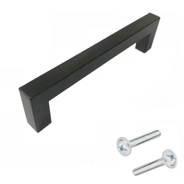 Möbelgriff aus Metall mit Schrauben