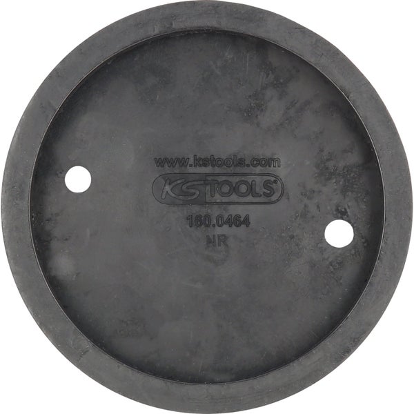 Runde Gummidichtung mit Löchern