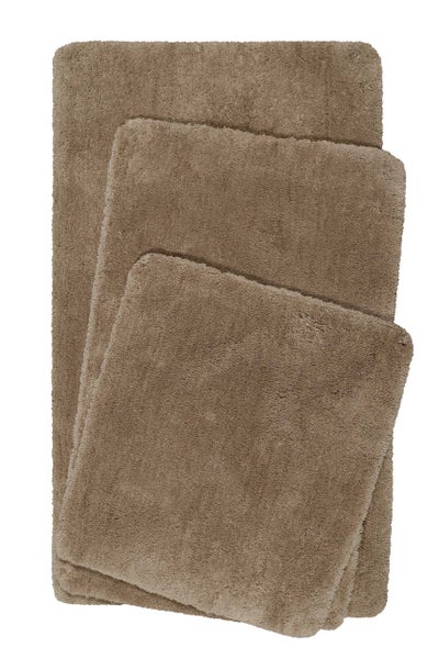 Badteppich Taupe Porto Azzurro Homie Living 70x120 cm