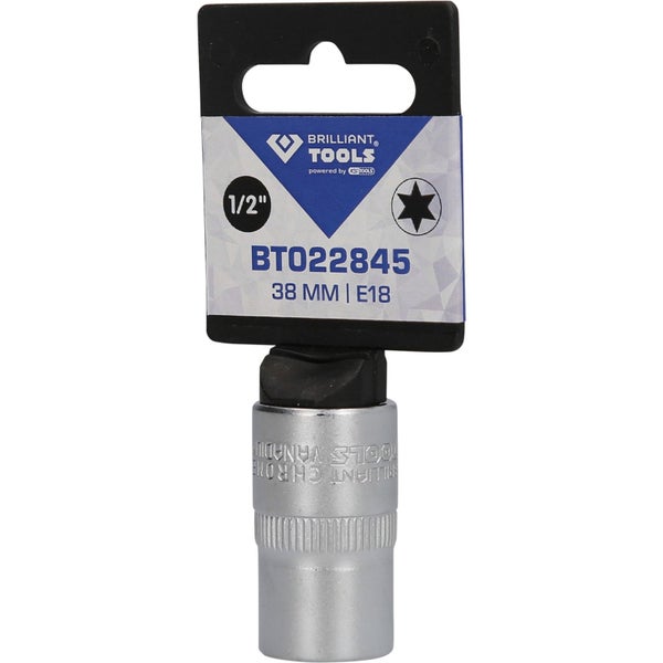 BRILLIANT TOOLS 1/2 Torx-E-Stecknuss E18 - BT022845