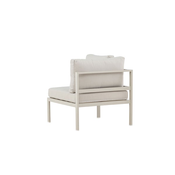 Copacabana Gartensofa Eckteil beige. 74 X 74 X 65 cm