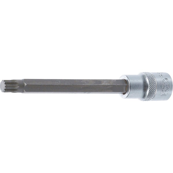 BGS Bit-Einsatz Länge 140 mm Antrieb Innenvierkant 12,5 mm (1/2) Innenvielzahn (für XZN) M10 - 5184-M10