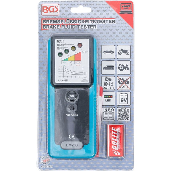 BGS Bremsflüssigkeitstester - 63525
