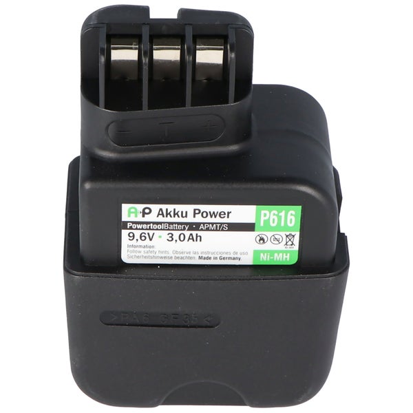 Akku passend für Metabo BEAT9,6, 630070 2,0Ah NiMH 6.30070