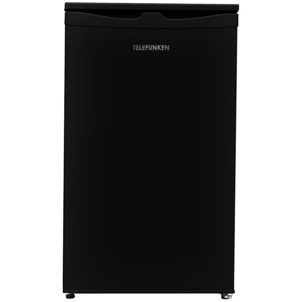 Telefunken Kühlschrank mit 2-Sterne Gefrierfach Freistehend 81 Liter Kühlschrank klein CF-32-152-B schwarz