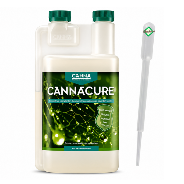 CANNA CANNACURE Pflanzenschutzmittel in der Flasche mit Pipette zur Vorbeugung und Bekämpfung von Schädlingen an Pflanzen