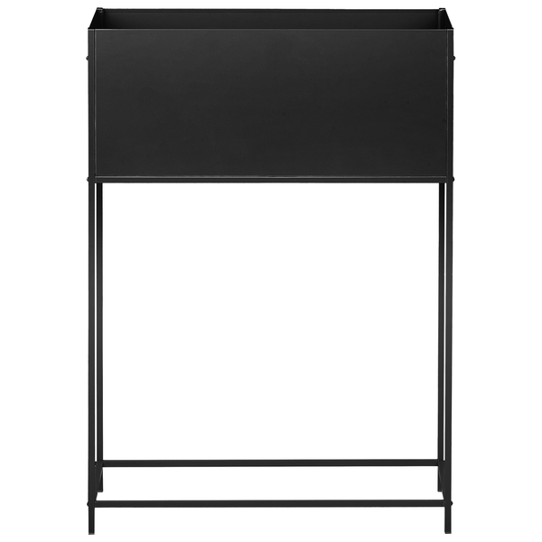 Blumenkasten aus Metall mit Gestell