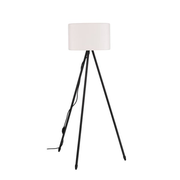 Lucande Dreibein Stehlampe Terrassenlampe, Stehleuchte Terrassenleuchte IP65 Außenleuchte mit Strom 1x E27 ohne Leuchtmittel Gartenlampe Outdoorstehlampe
