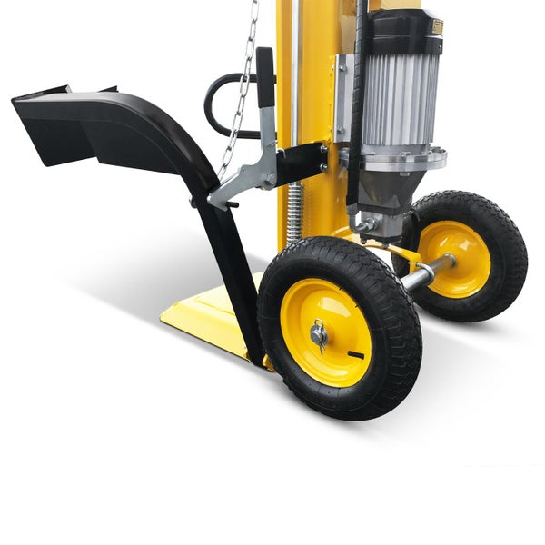 BAMATO Holzspalter HO-16E mit Elektroantrieb für sicheres und effizientes Spalten von Meterholz