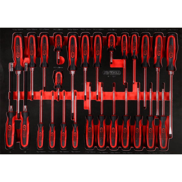 KS Tools Schraubendreher Satz im Werkzeugkoffer