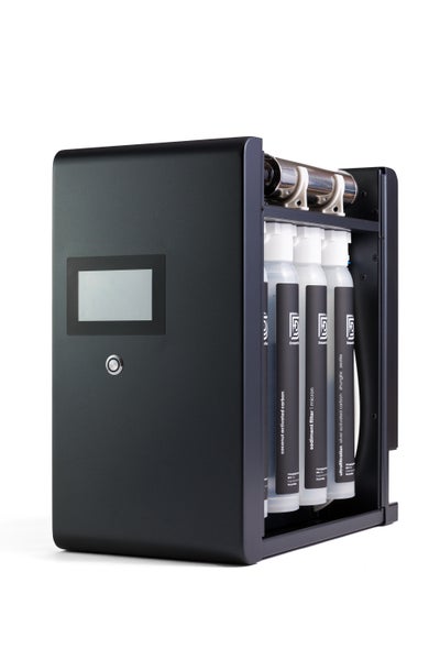 Wasserfilter Aqua Barista, Umkehrosmoseanlage mit UV-Desinfektion. Wasseraufbereitungsanlage für Unternehmen.