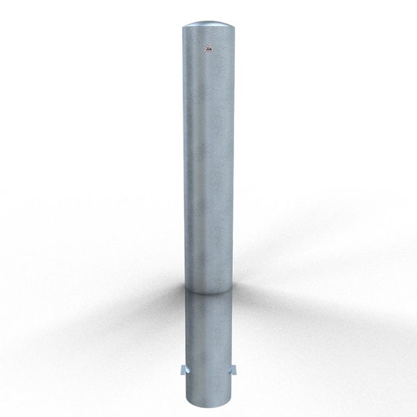 Schake Stahlrohrpoller ortsfest aus Stahlrohr verzinkt Ø193x3,2mm zum Einbetonieren 1500mm Gesamtlänge