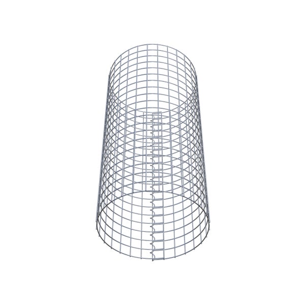 Gabionensäule Durchmesser 47 cm MW 5 x 5 cm rund - Höhe: 100 cm