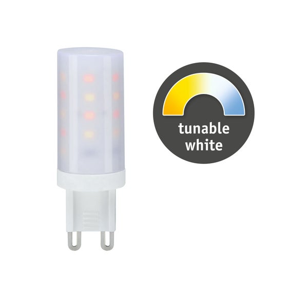 Standard 230V LED Stiftsockel G9 1er-Set 300lm 4W Tunable White dimmbar Klar