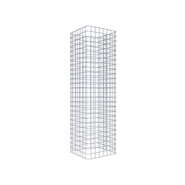 Gabionensäule 42 x 42 cm MW 5 x 5 cm eckig - Höhe: 1,30 m