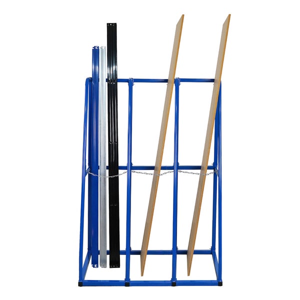 PROREGAL Vertikalregal RHINO Komplettregal HxBxT 150x102x60cm Blau