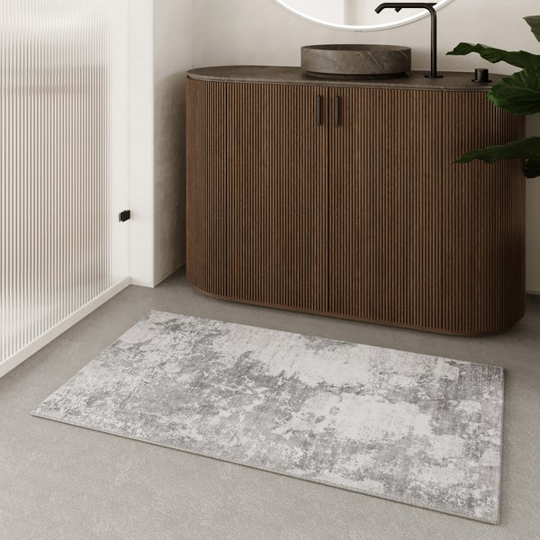 Badteppich Greige Samu WECONhome 55x65 cm