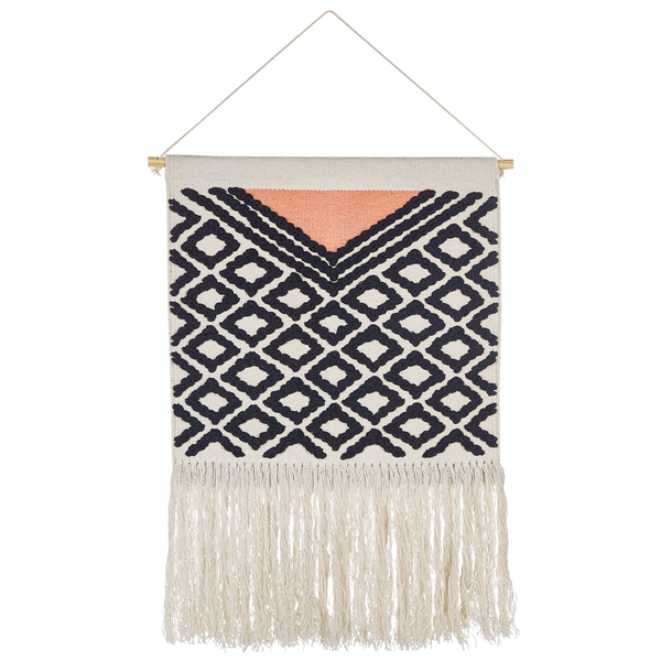 Wandbehang GOJRA Baumwolle 106 cm Orange