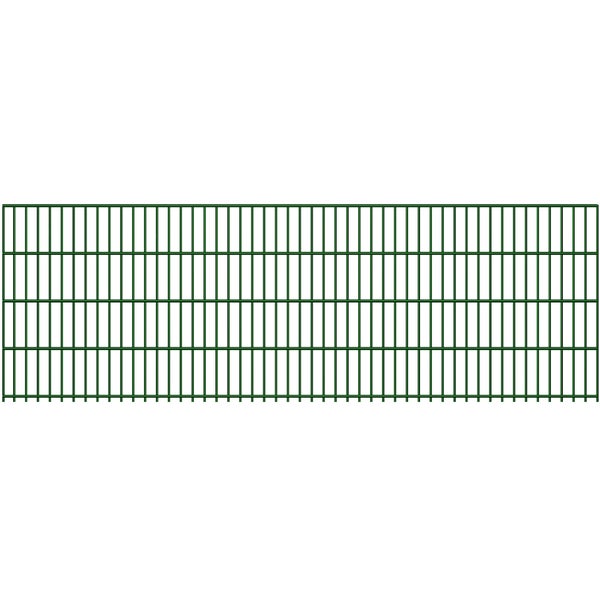 Doppelstabmattenzaun zur Grundstücksbegrenzung