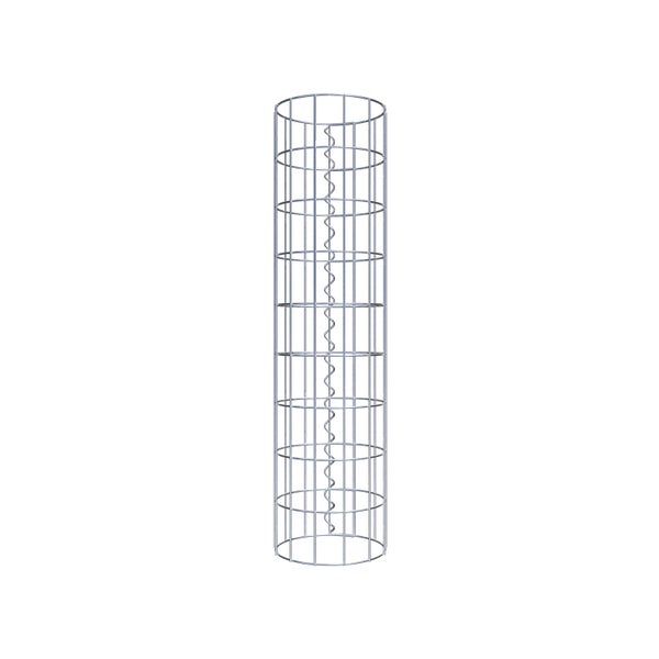 Gabionensäule Durchmesser 22 cm, MW 5 x 10 cm rund - Höhe: 0,90 m