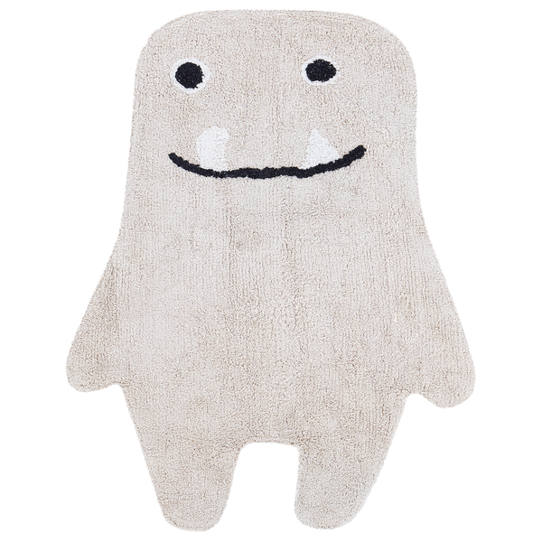 Kinderteppich ZODI Hellbeige 70 x 100 cm Baumwolle