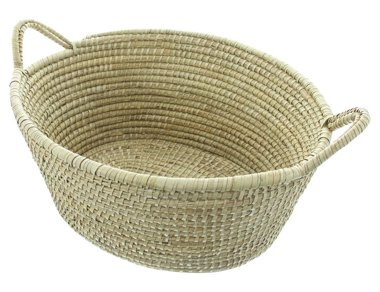 FRANK FLECHTWAREN|Transportkorb Kaisa, groß, 55 x 44 x 24 cm, KAISA