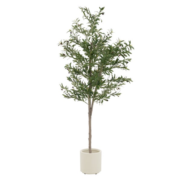 Künstlicher Olivenbaum im Topf für die Innendekoration
