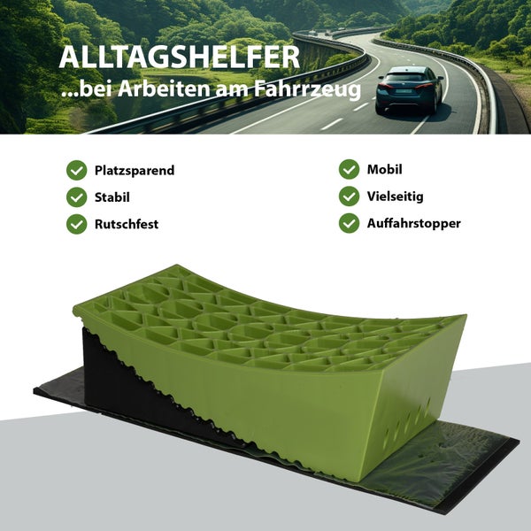 Fahrzeugrampe für Arbeiten am Fahrzeug